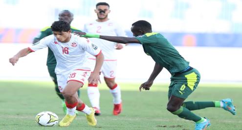 بمشاركة الضاوي.. تونس تودع أمم أفريقيا للشباب بهزيمة من السنغال
